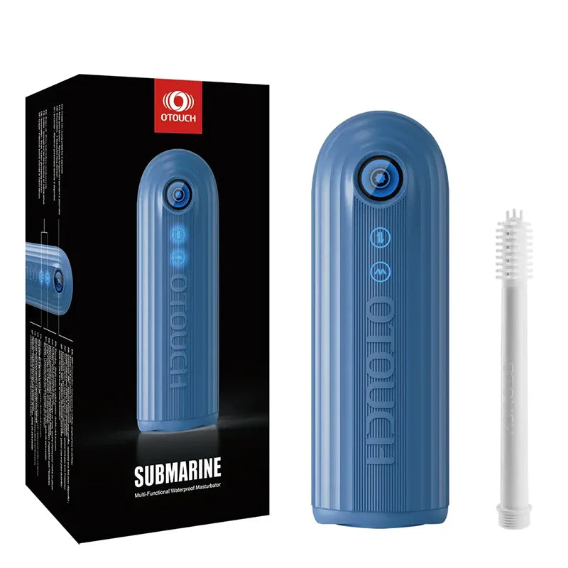 XT9 – Waterproof Masturbator with Thrusting Vibrating & 360° Adjustable Contraction