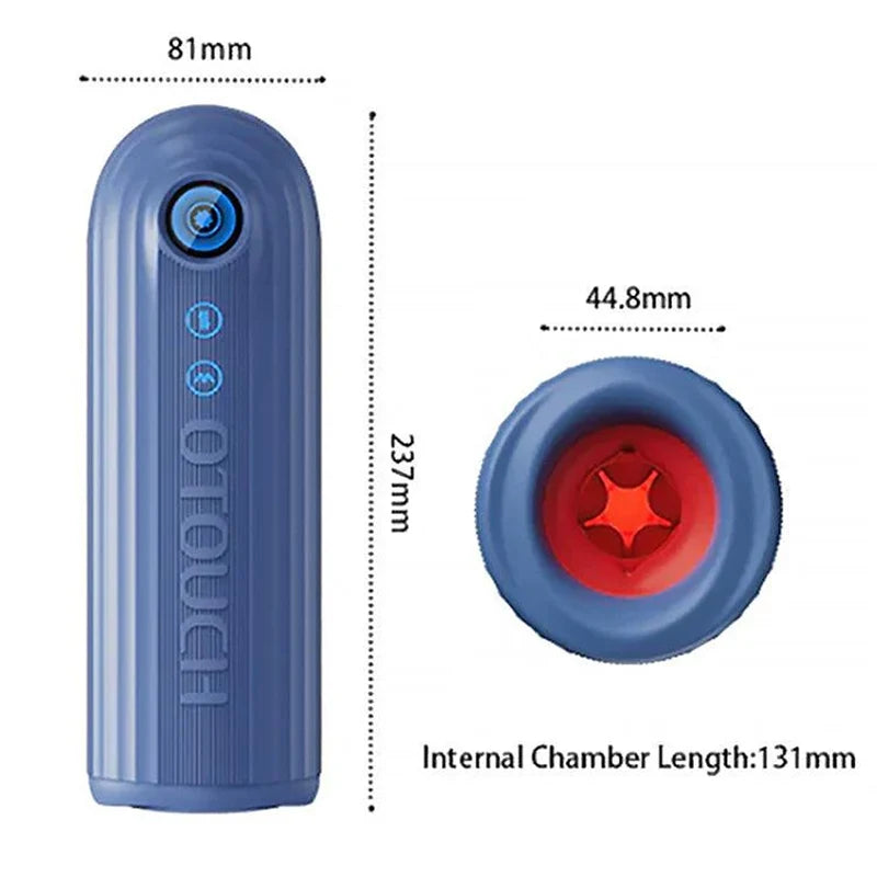 XT9 – Waterproof Masturbator with Thrusting Vibrating & 360° Adjustable Contraction