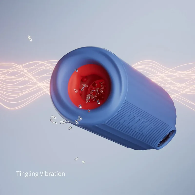 XT9 – Waterproof Masturbator with Thrusting Vibrating & 360° Adjustable Contraction