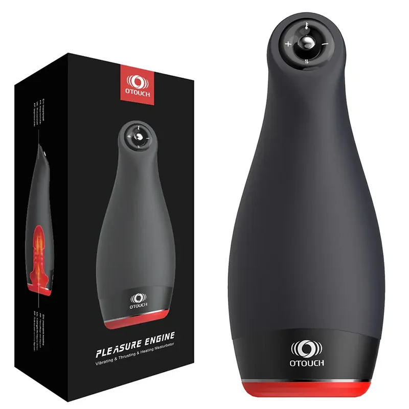 XV9 - Waterproof Blowjob Machine with Warming Vibrating Thrusting & Joystick Control