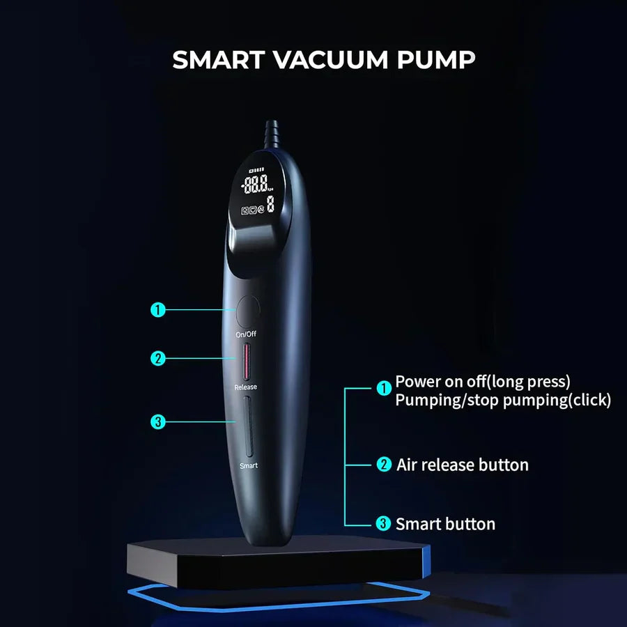 XP5 - Smart Electric Penis Pump with Dual Control, LCD Display & Precision Pressure System
