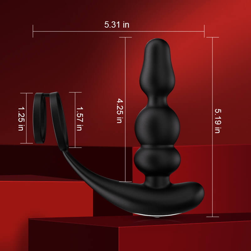 PM14 - Wearable Rotating Prostate Massager with Vibration & Remote Control