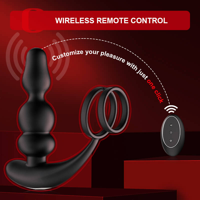 PM14 - Wearable Rotating Prostate Massager with Vibration & Remote Control