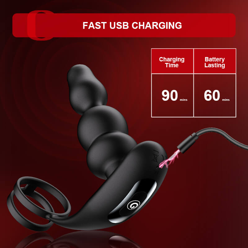 PM14 - Wearable Rotating Prostate Massager with Vibration & Remote Control