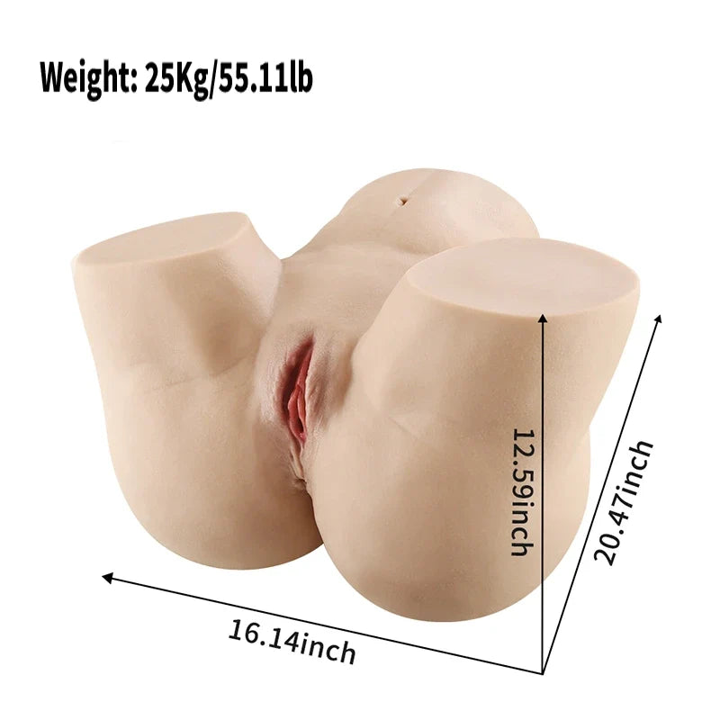 Anthea - 55.11 lbs Lifelike Big Ass Sex Toy for Men