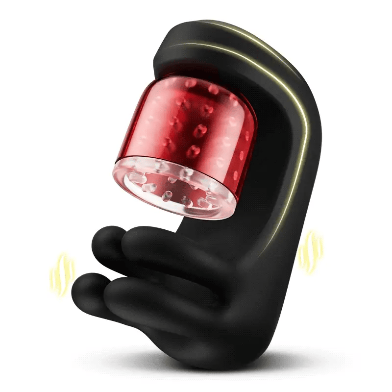 AutoX™ XG10 — 9-Frequenc Bite & Rotation & Vibration Glans Trainer Masturbator