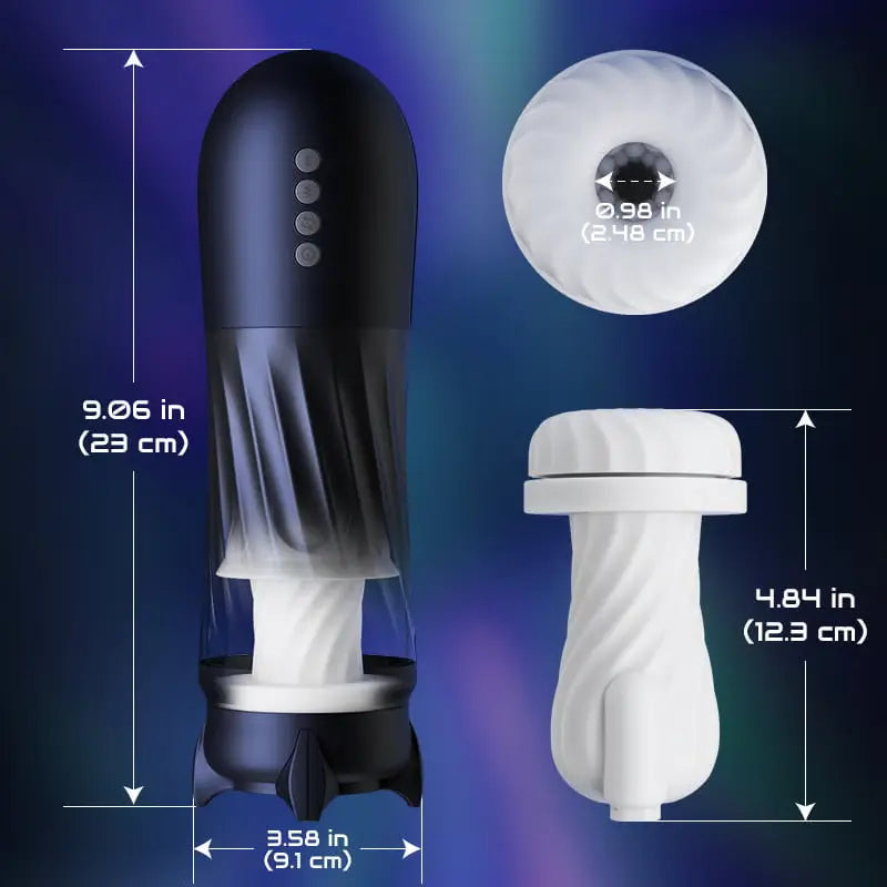 AutoX™ XT3 — High Speed Twisting Male Wanking Machine with Vibrating Thrusting Heating