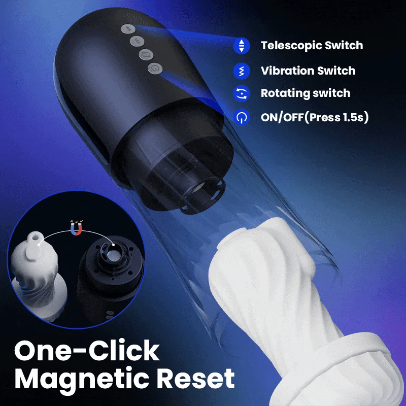 XT3 - High Speed Twisting Male Wanking Machine with Vibrating Thrusting Heating