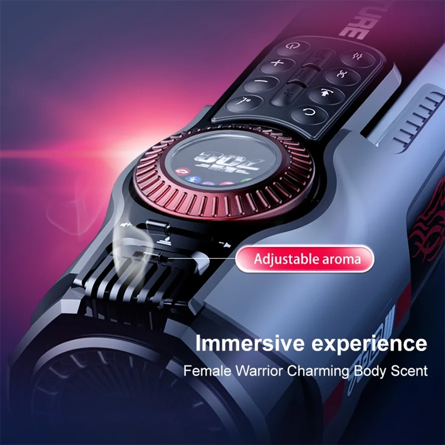 AutoX™ XT7 — Luxury Male Masturbator with Air Bag Massage & Heating Base