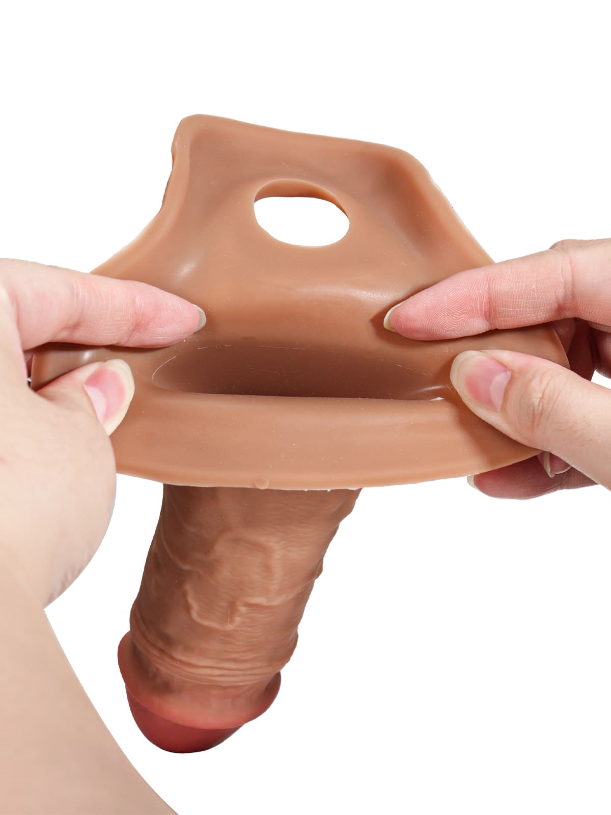CS09 - 6.6" x 1.6" Comfort Fit Silicone Penis Sleeve