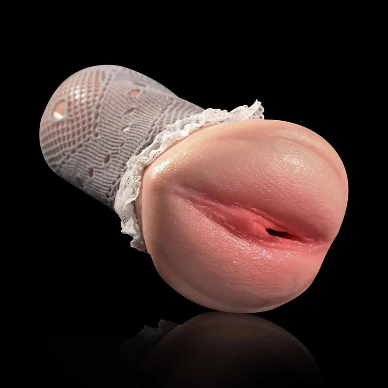 Evelyn - 1.6 lbs Real Feel Silicone Vagina Masturbator Toy