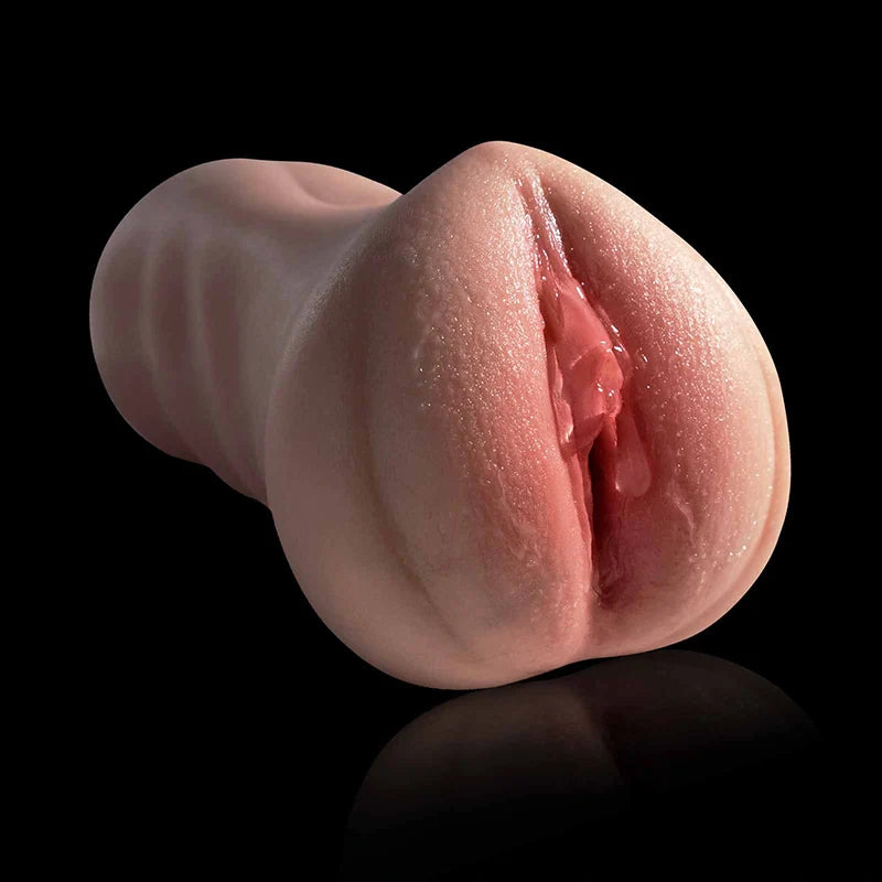Evelyn - 1.6 lbs Real Feel Silicone Vagina Masturbator Toy