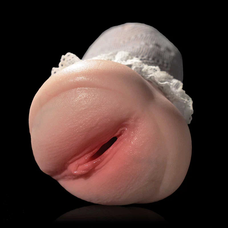 Evelyn - 1.6 lbs Real Feel Silicone Vagina Masturbator Toy