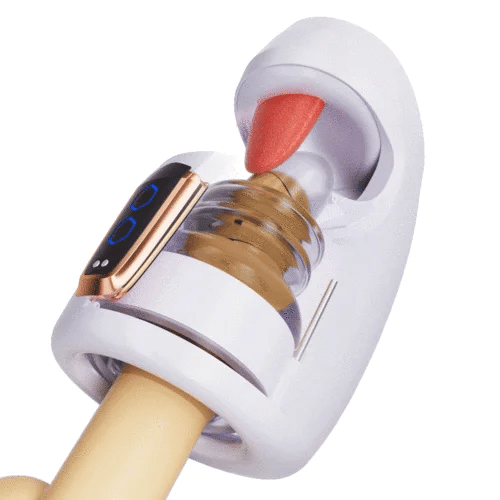 XG18 Plus - 10 Adjustable Thrusting Modes Glans Trainer Masturbator with Licking Motion