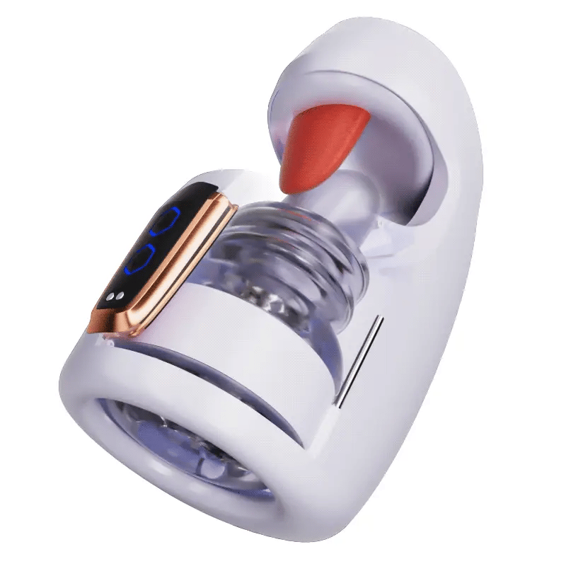 XG18 Plus - 10 Adjustable Thrusting Modes Glans Trainer Masturbator with Licking Motion