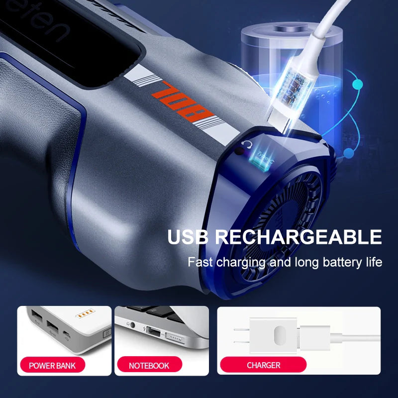 AutoX™ XT7 — Luxury Male Masturbator with Air Bag Massage & Heating Base