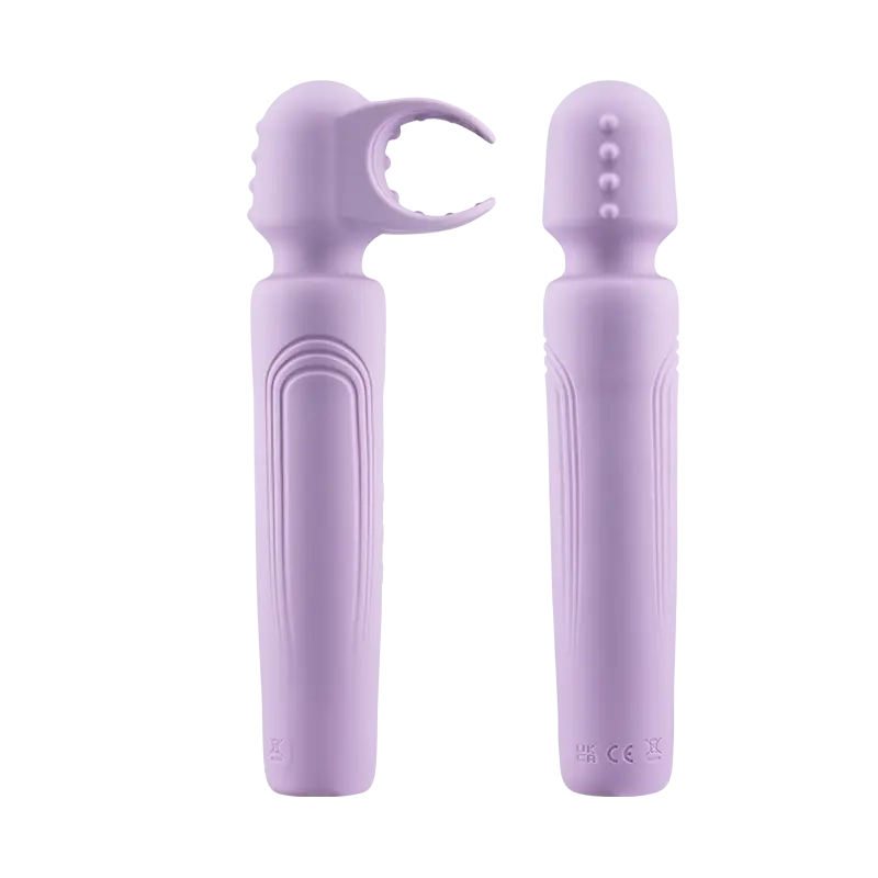 XM2: Powerful Male Wand Vibrator with U-Shaped Head & One-Click Burst