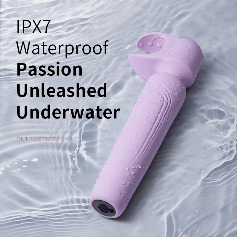 XM2: Powerful Male Wand Vibrator with U-Shaped Head & One-Click Burst