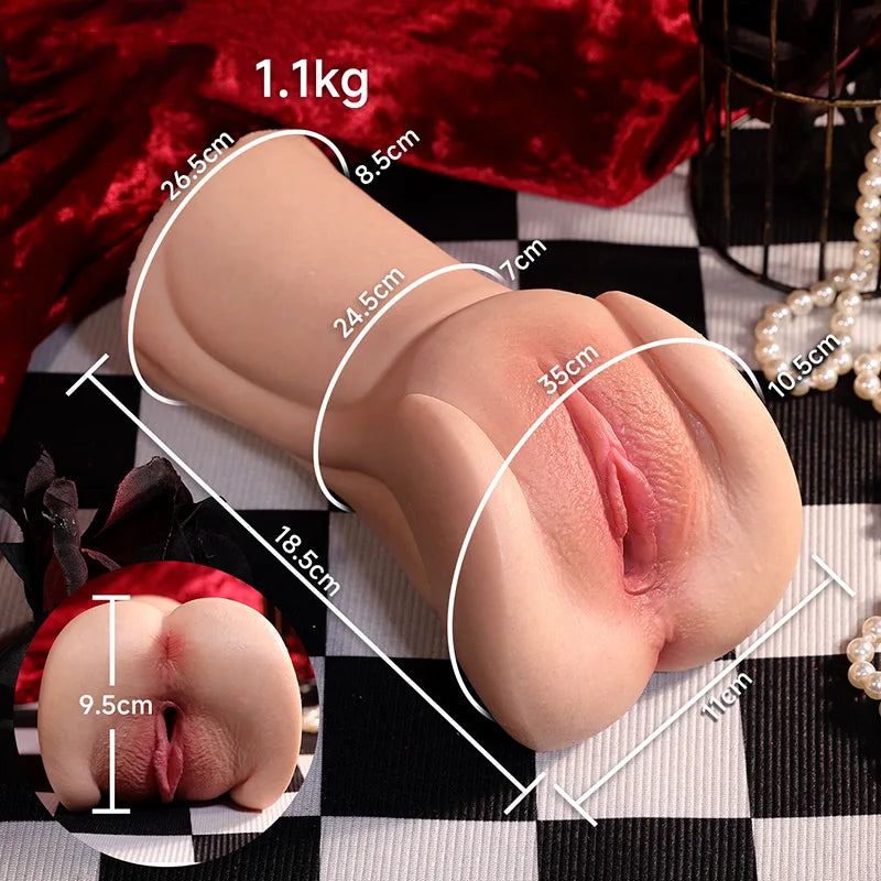 Margot - 2.4 lbs Sexy Silicone Fat Pussy Masturbator