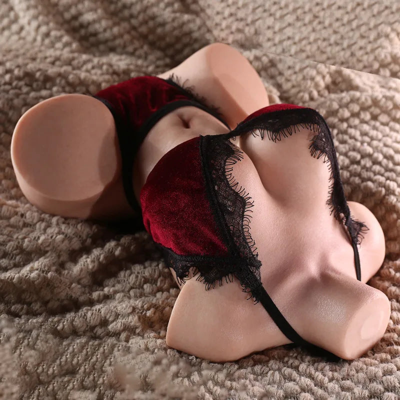 Nadia - 9.6 lbs Lifelike Small Half Body Sex Doll Torso for Men