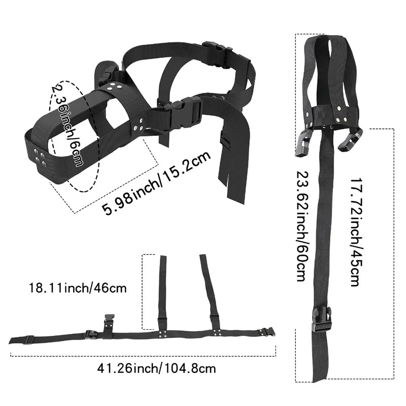 XA6 - Wearable Strap for Dick Masturbator & Blowjob Machine