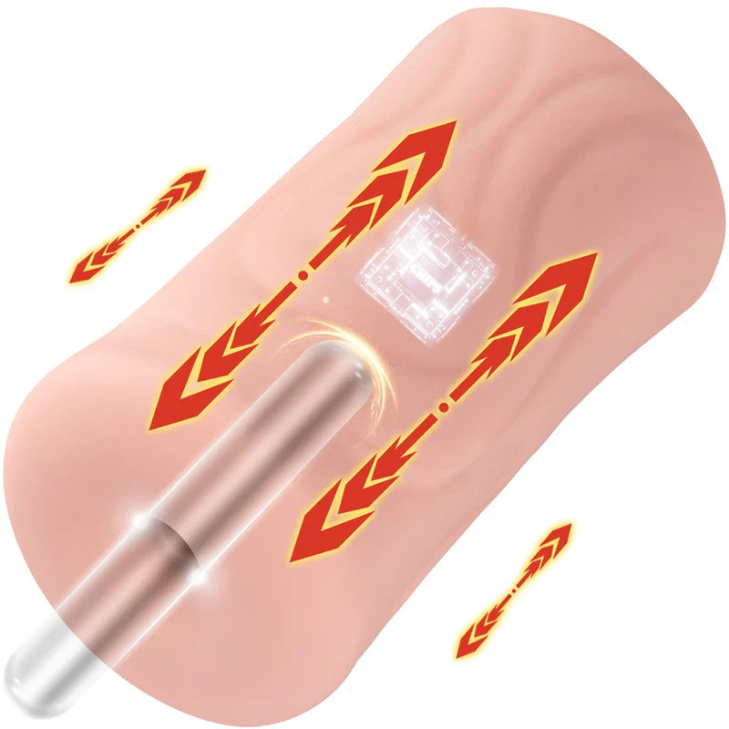 XF3 - Soft 3 Speeds 4 Thrusting Big Size Anal Onahole for Men