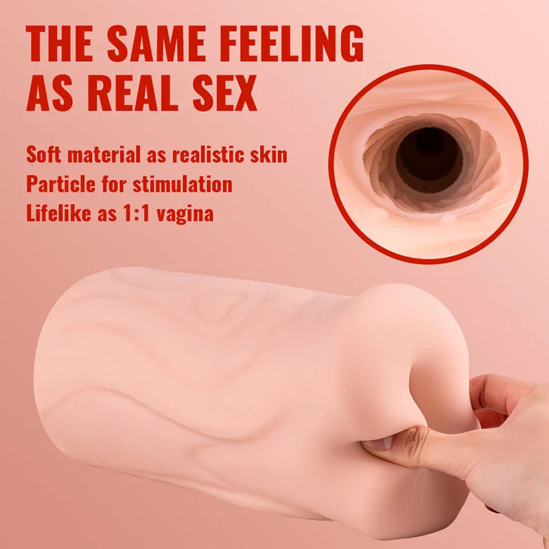 XF3 - Soft 3 Speeds 4 Thrusting Big Size Anal Onahole for Men
