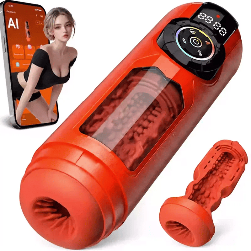 XT12 - AI Interaction & APP Control 5 in 1 Male Masturbator Machine