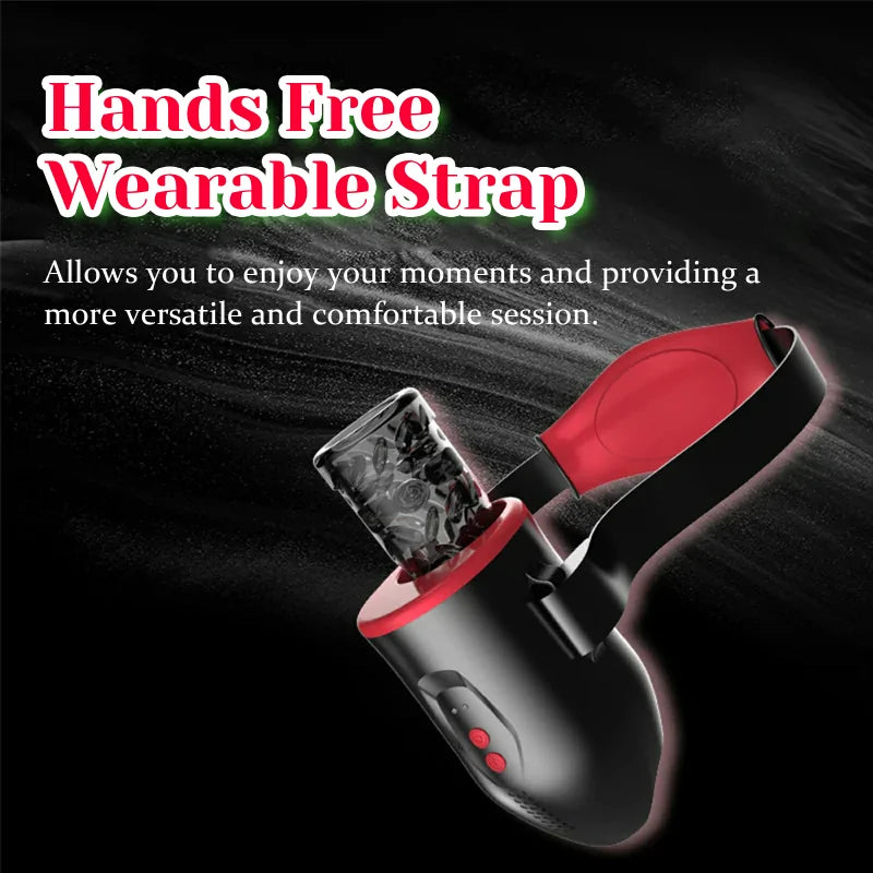 PUSSYX AutoX™ PT22 — APP Control Wearable Hands-free Male Stroker with 6 Thrusting Vibrating