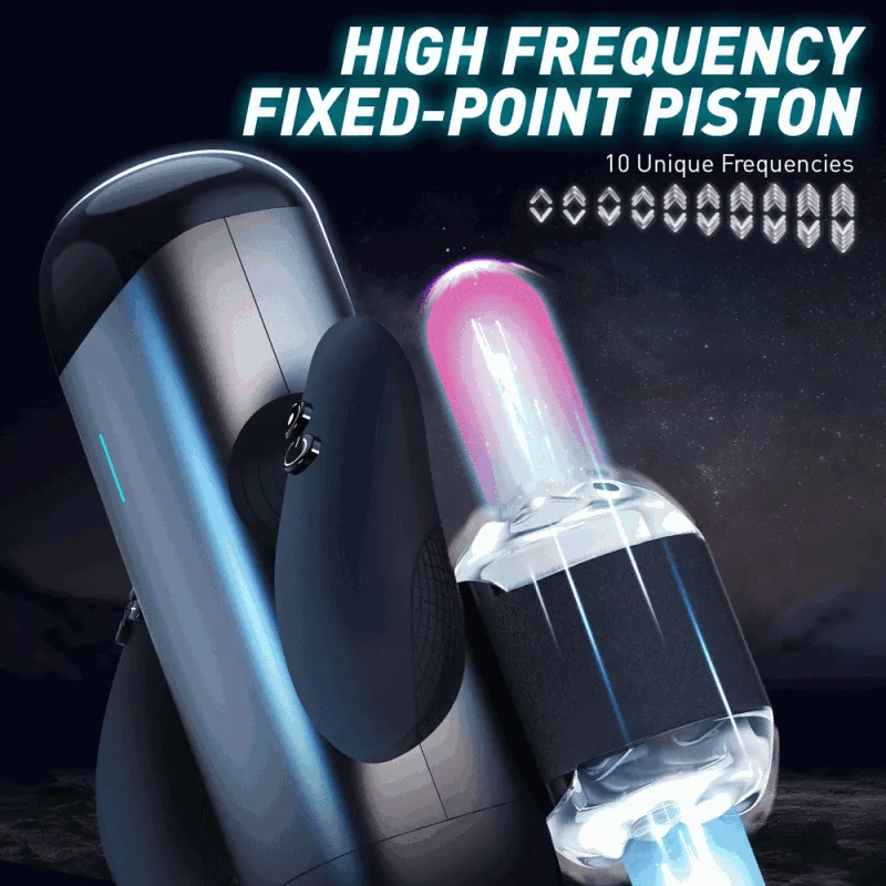 PUSSYX AutoX™ PT6 — Large Hands-Free Automatic Male Masturbator with Dual Handles and Phone Mount