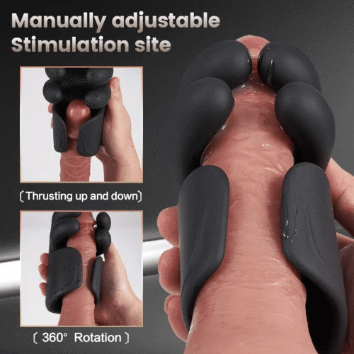 XG21 - Pulsating Finger Massage Glans Trainer with 10 Vibration Modes