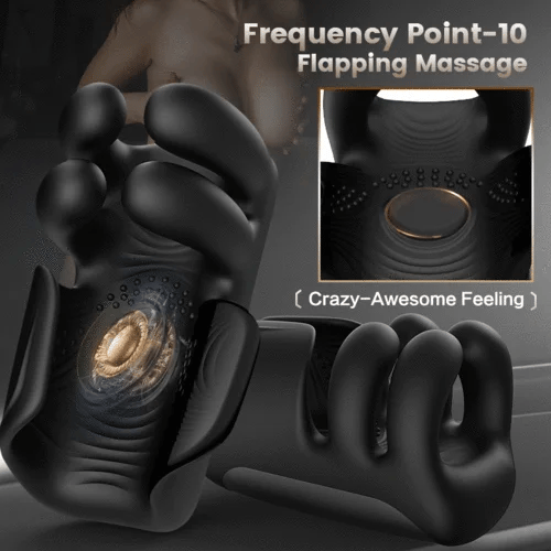 XG21 - Pulsating Finger Massage Glans Trainer with 10 Vibration Modes
