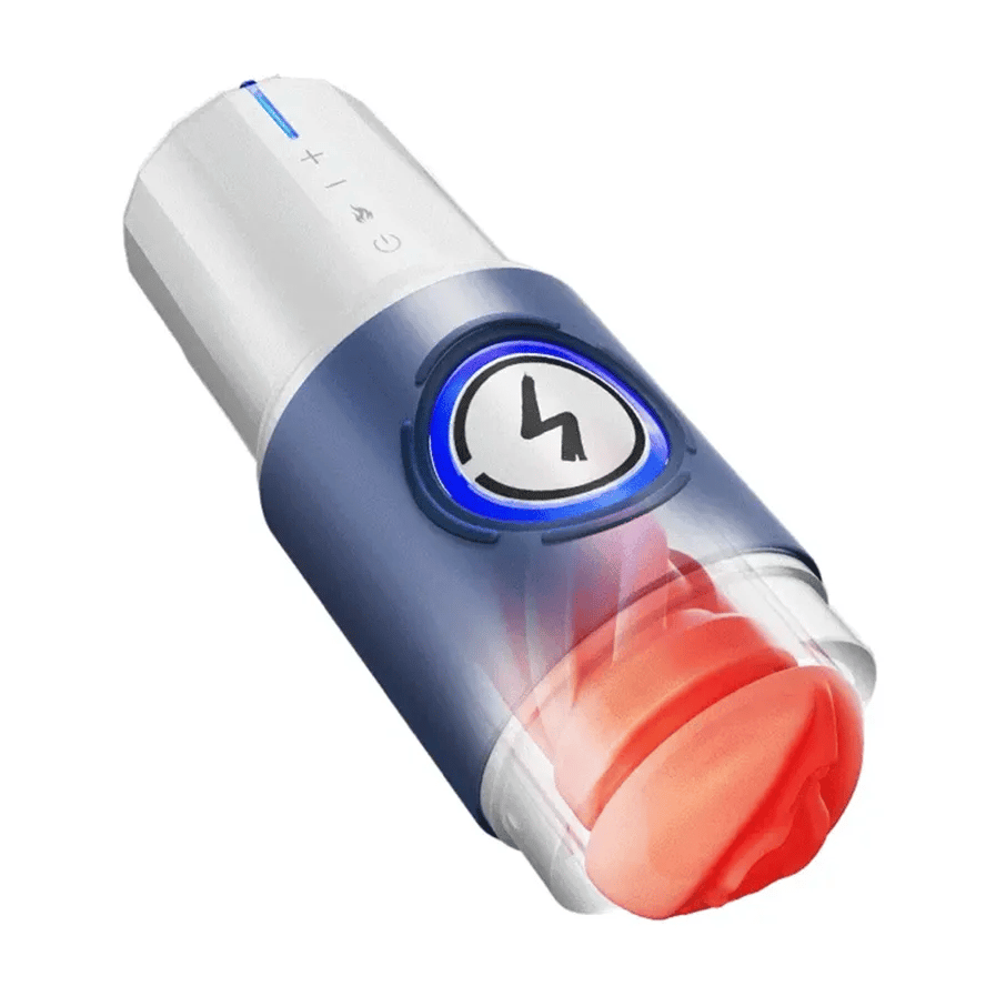 PUSSYX AutoX™ PT8 — Lifelike Warmth Thrust Heated Masturbator with 10 Thrusting Modes