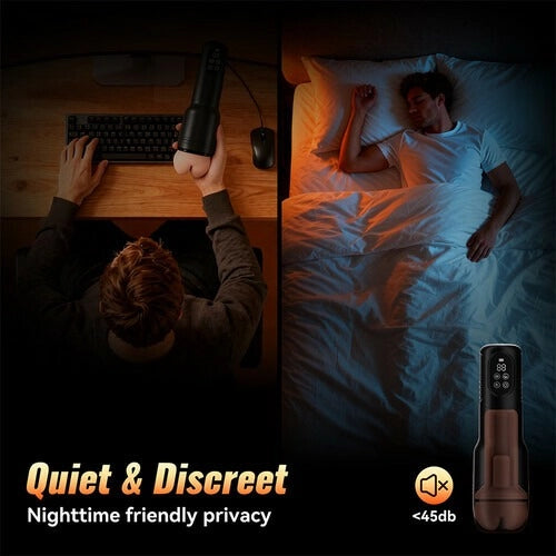 XS2 Pro: Realistic Hip Masturbator, Suction & Pressure Release