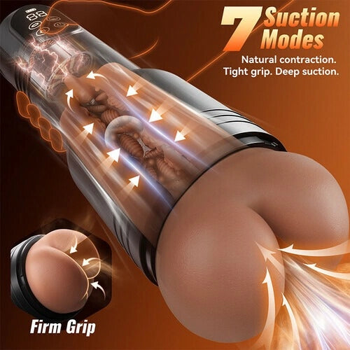 XS2 Pro: Realistic Hip Masturbator, Suction & Pressure Release
