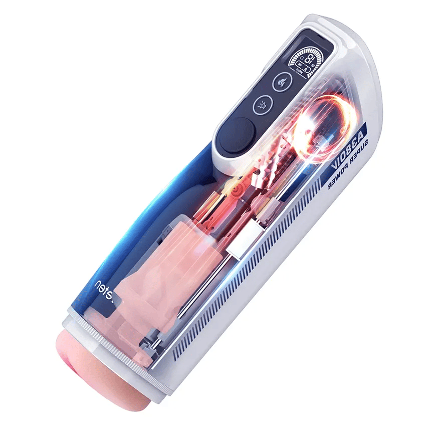 AutoX™ XT9Plus — Thrusting Male Stroker with Heating, Realistic Sleeves & Voice Control