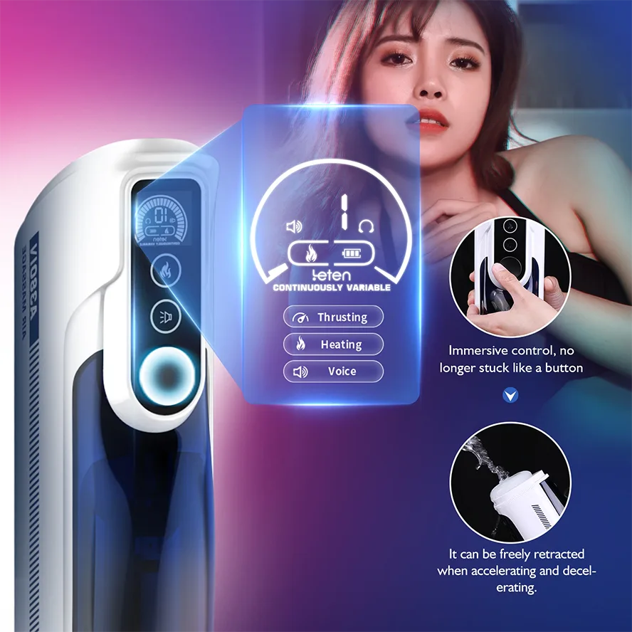 AutoX™ XT9Plus — Thrusting Male Stroker with Heating, Realistic Sleeves & Voice Control
