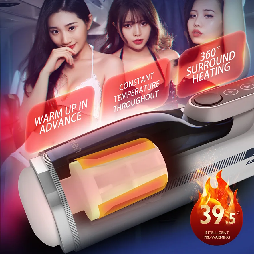 AutoX™ XT9Plus — Thrusting Male Stroker with Heating, Realistic Sleeves & Voice Control