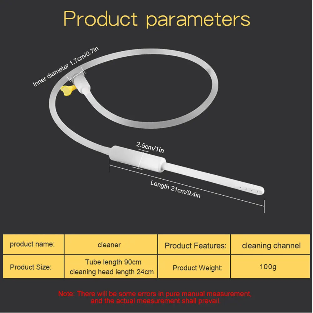 DS02 - Reusable Cleaning Hose for Masturbators & Sex Doll Torsos
