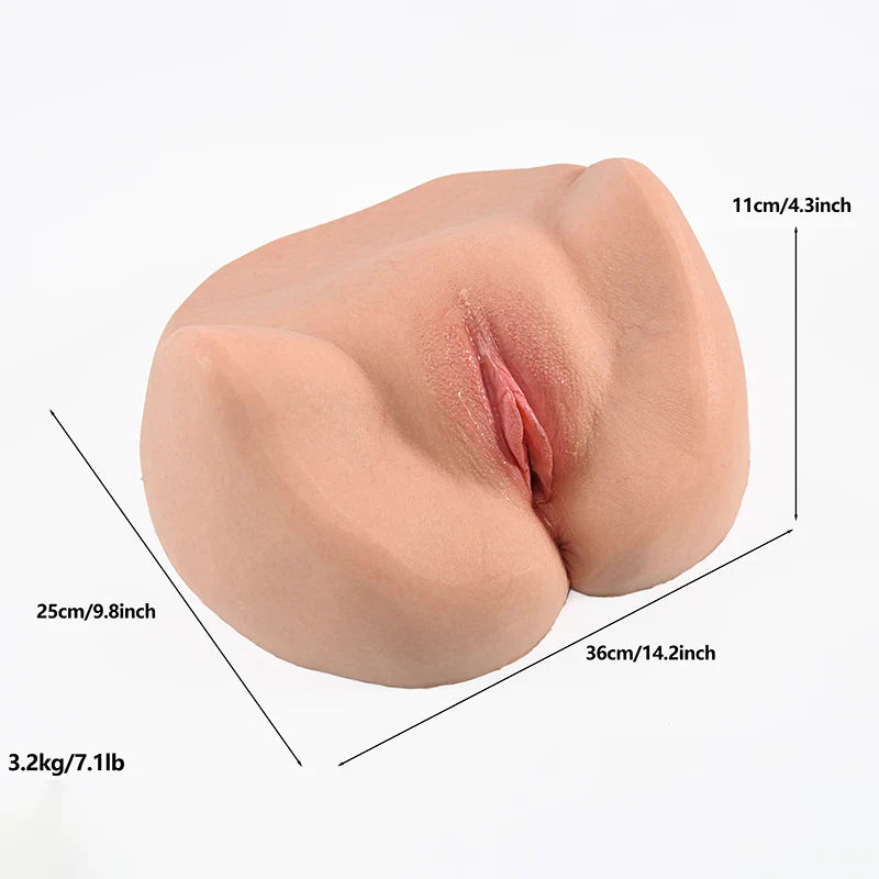Vera - 7 lbs Soft Silicone Realistic Tight Vaginal Masturbator