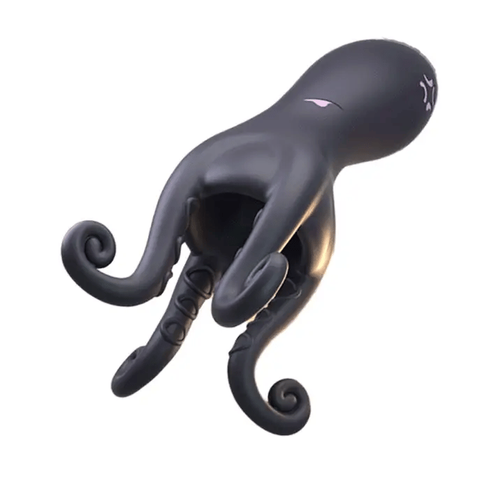 XG11 - 10 Vibration Modes Octopus Tentacle Glans Trainer Masturbator with Full-Wrap Stimulation