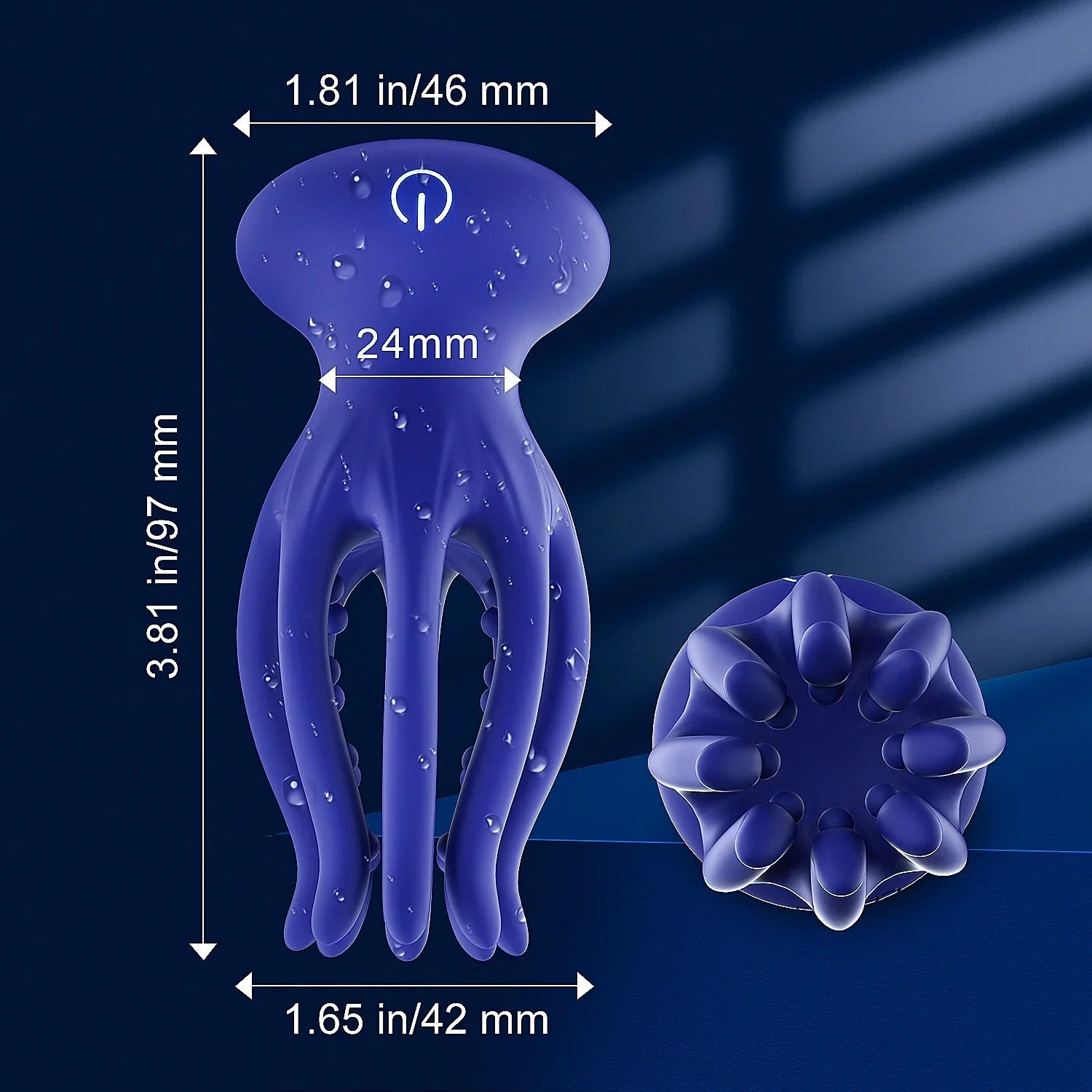 XG16 - 10 Vibration Modes Full-Wrap Tentacle Glans Trainer Masturbator