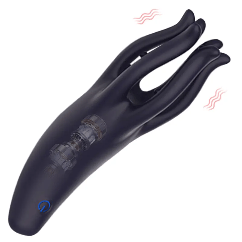 XG17 - Full-Wrap Tentacle Glans Trainer Masturbator with 10 Vibration Modes