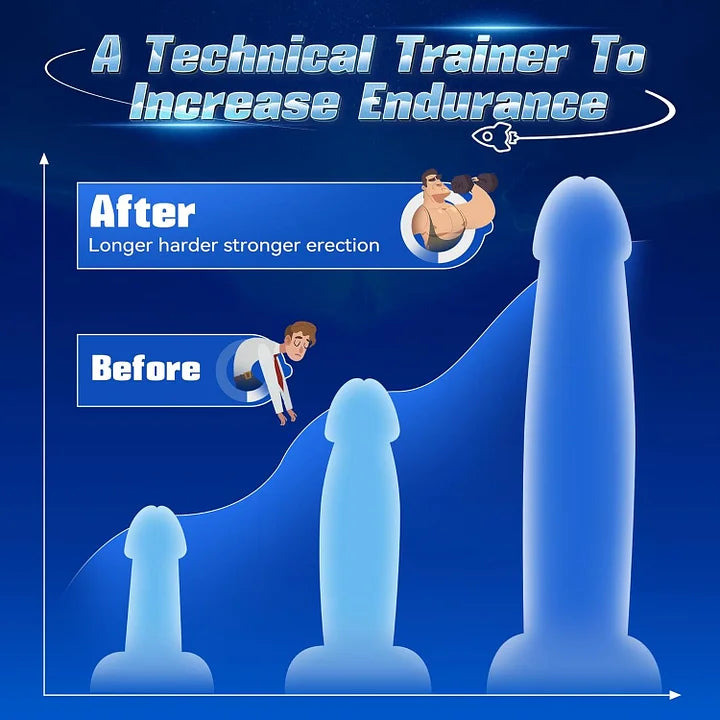 XG1 Pro - App-Controlled Vibration Glans Trainer with 360° Stimulation & Licking
