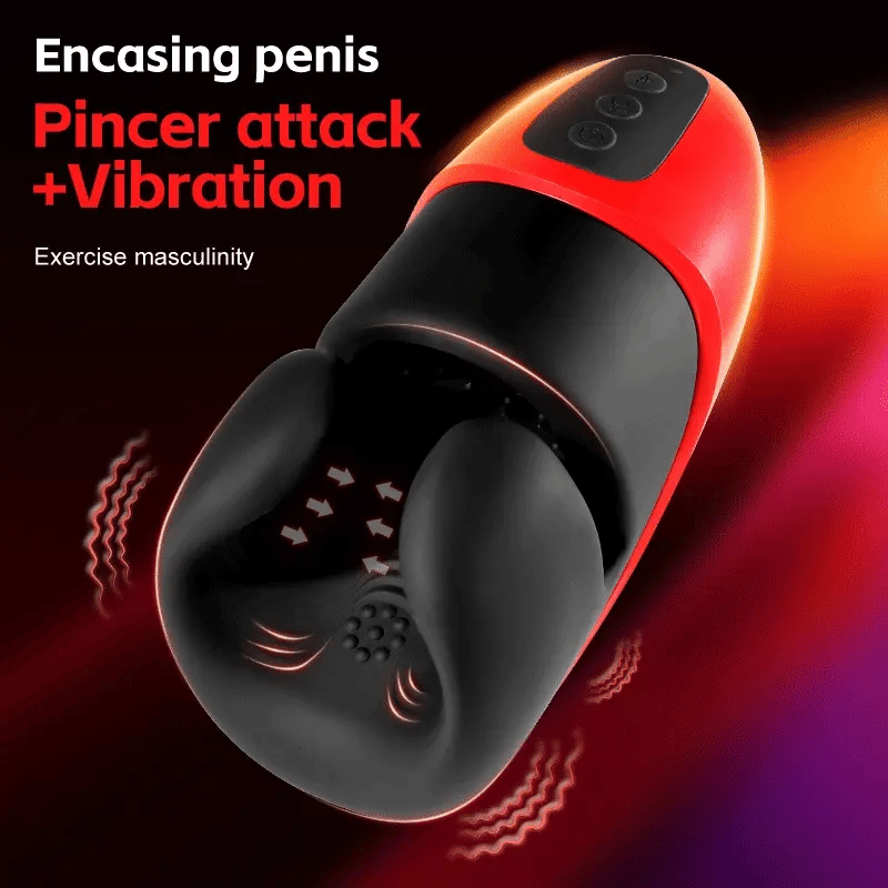 XG20 - Clamping Pressure Glans Trainer Masturbator with 10 Vibration Stimulation