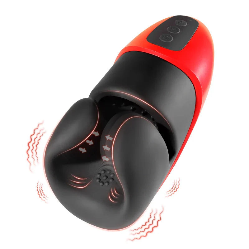 XG20 - Clamping Pressure Glans Trainer Masturbator with 10 Vibration Stimulation