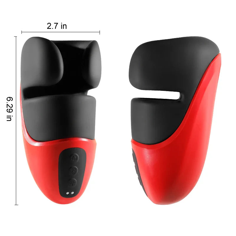 XG20 - Clamping Pressure Glans Trainer Masturbator with 10 Vibration Stimulation