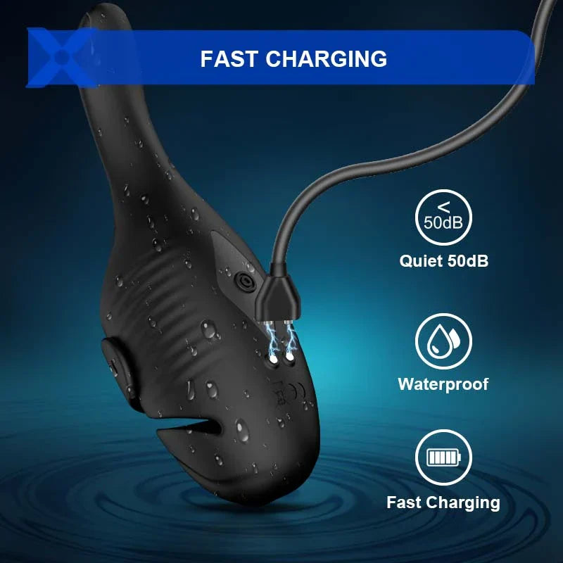 XG2 - Glans Trainer with Dual Motors, Adjustable Strap & 10 Vibration Modes
