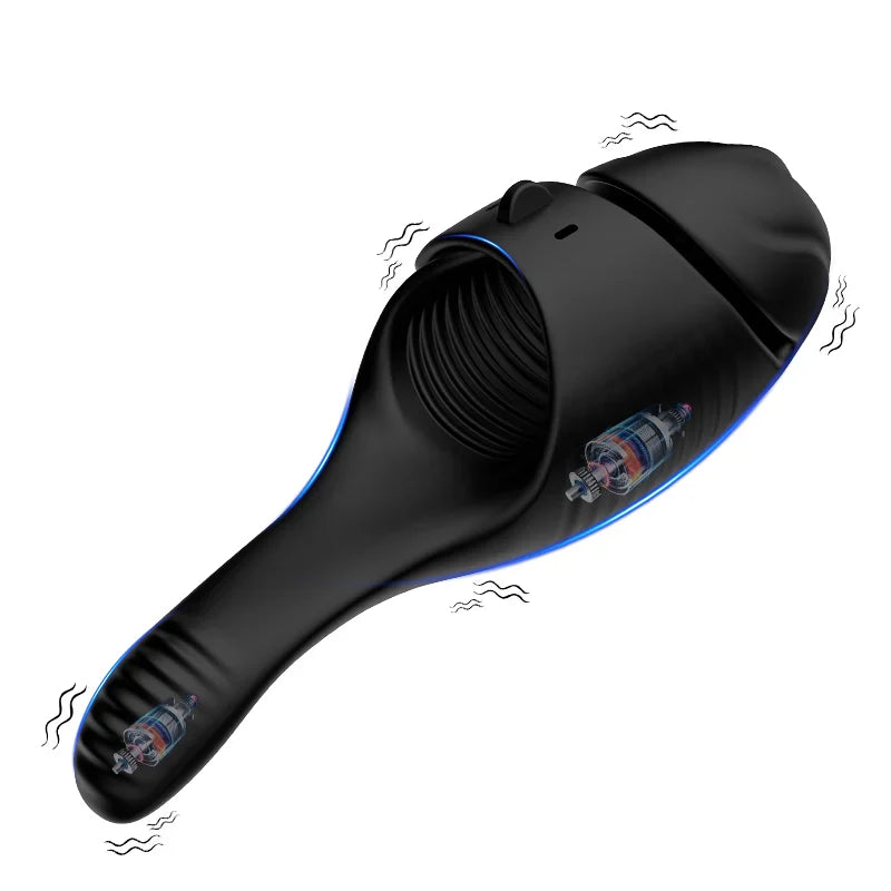 XG2 - Glans Trainer with Dual Motors, Adjustable Strap & 10 Vibration Modes