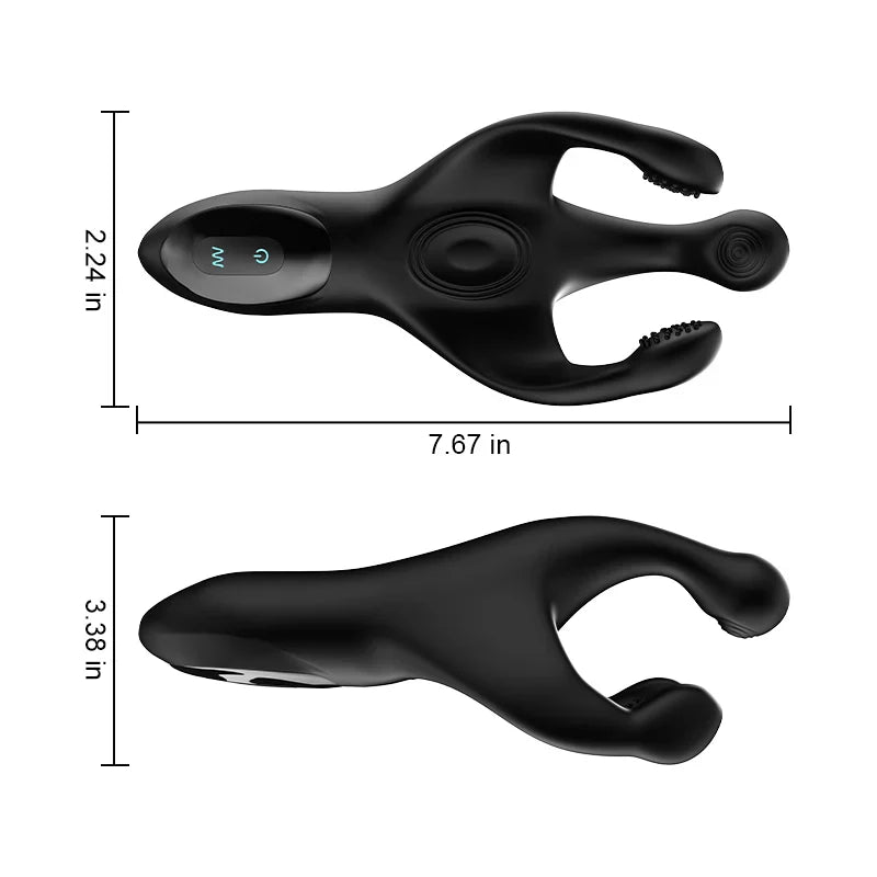 XG9 - Portable Glans Trainer Masturbator with 10 Vibration Patting Stimulation